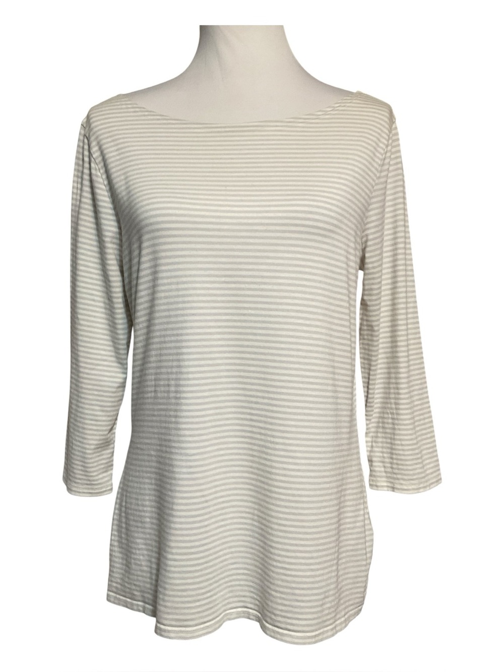 Garnet Hill Pima Cotton Blend Shirt Size M